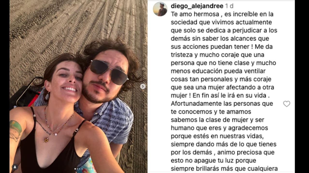 Novio de Nerea González le muestra su apoyo ante la polémica