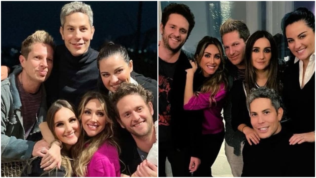 Guillermo Rosas en reuniones con RBD en 2022