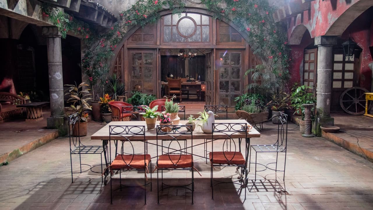 Aquí un vistazo al comedor de la hacienda