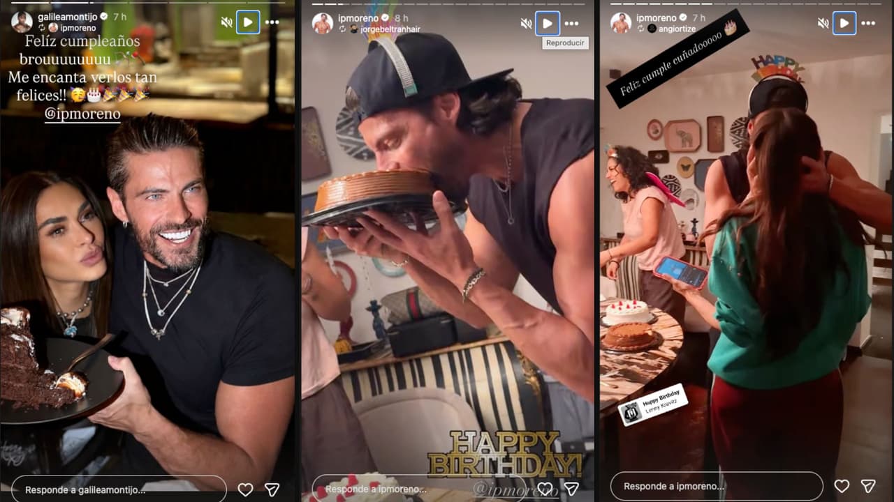 Galilea Montijo celebra el cumpleaños de su novio Isaac Moreno