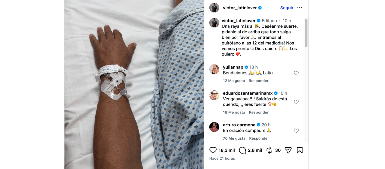 Conductor de Hoy es hospitalizado de emergencia: piden oraciones por delicada cirugía (FOTO)