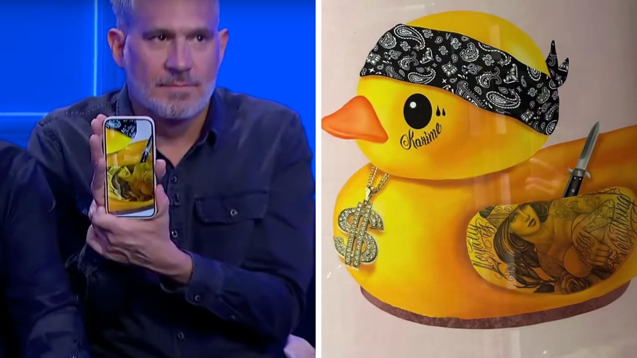 Arath de la Torre mostró la imagen del famoso 'patito ratero' que tiene Karime en su casa