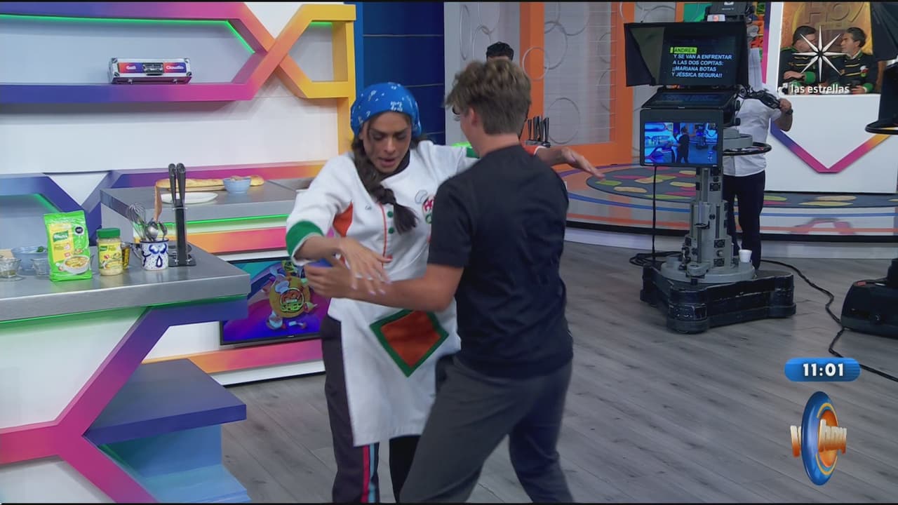 Hijo de Galilea Montijo interrumpe Hoy e impacta al hacer esto en vivo: Andrea Legarreta tiene inesperada reacción