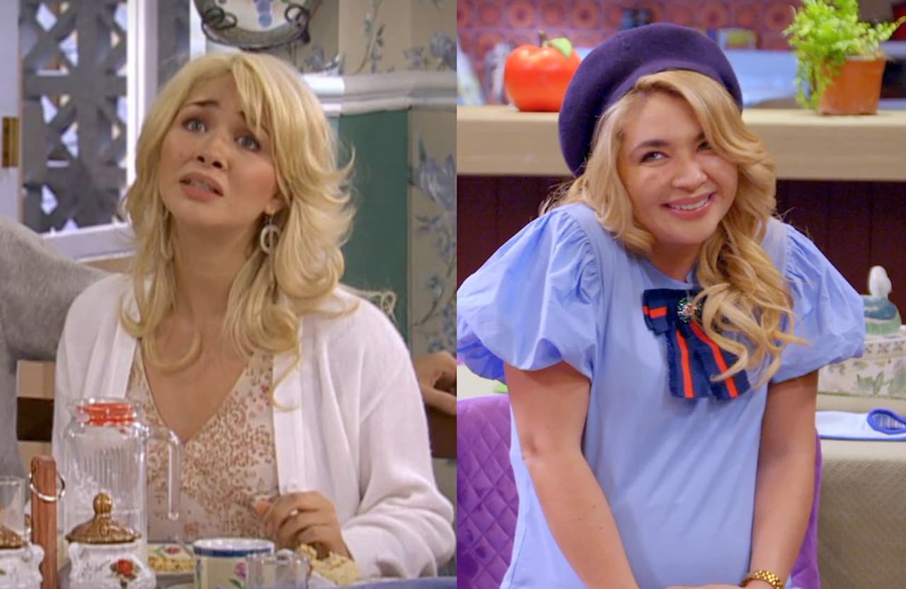 Gaby apareció en Una familia de diez ya embarazada de Plutarco (2007), a quien conoció en el elevador de la oficina de su padre y comenzaron a ser novios para después "des-pe-dir-se" y engendrar a su 'Ajolotito'. Tras la boda y el nacimiento del 'Ajolotito', en la séptima temporada (2021) Gaby se encuentra nuevamente embarazada, ahora de su segundo bebé.