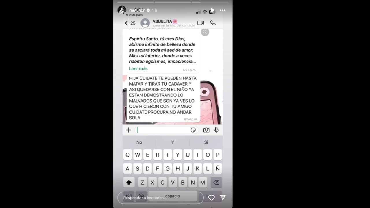 Familia de Imelda Tuñón expresa su preocupación ante la situación que vive la joven tras la demanda que interpuso Maribel Guardia