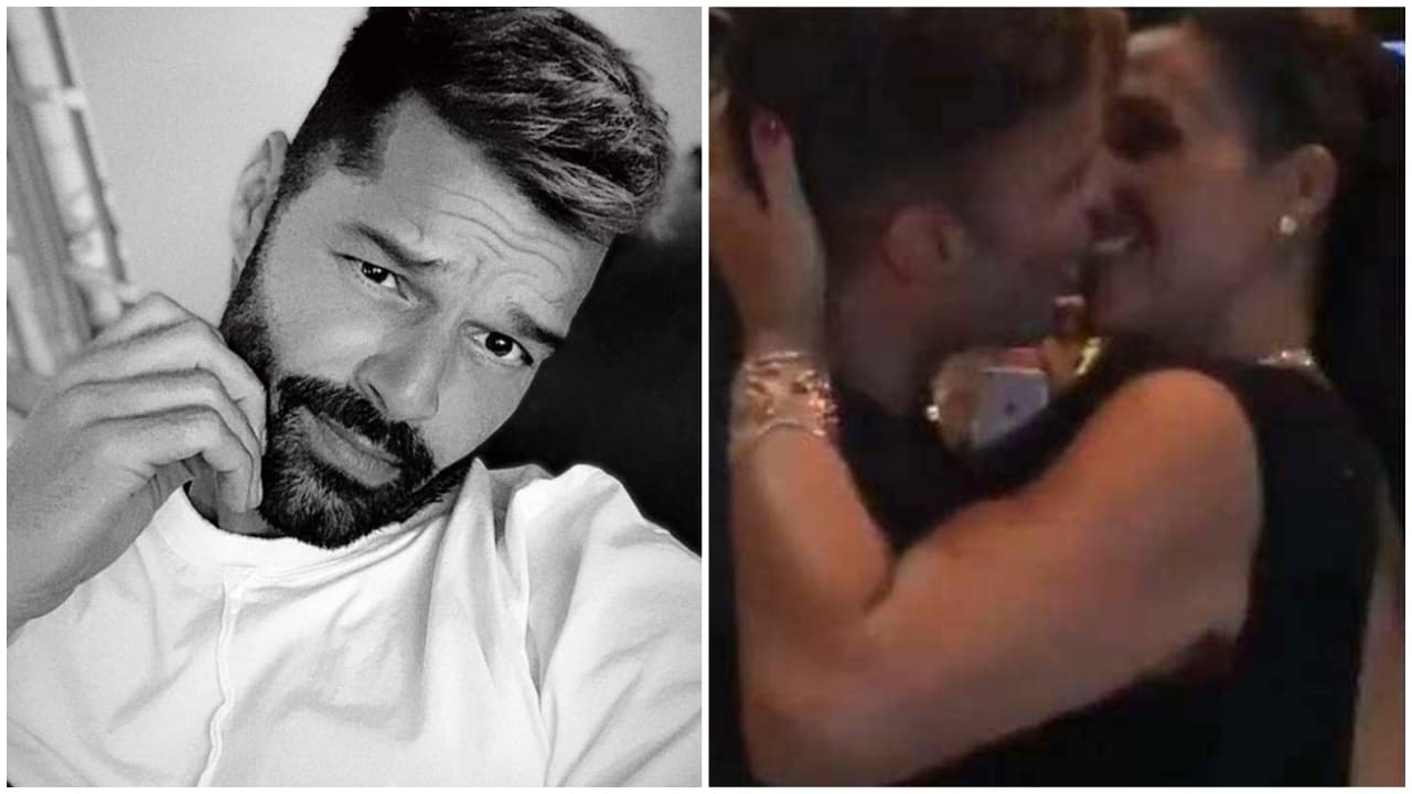 Ricky Martin se dejó besar por un millón y medio de pesos: resurge en redes el costoso momento