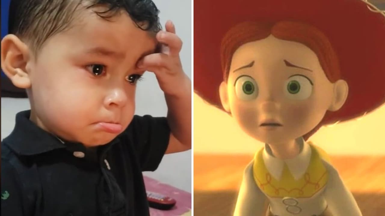 Niño reacciona a la escena más triste de 'Toy Story 2' y las redes se conmueven con él