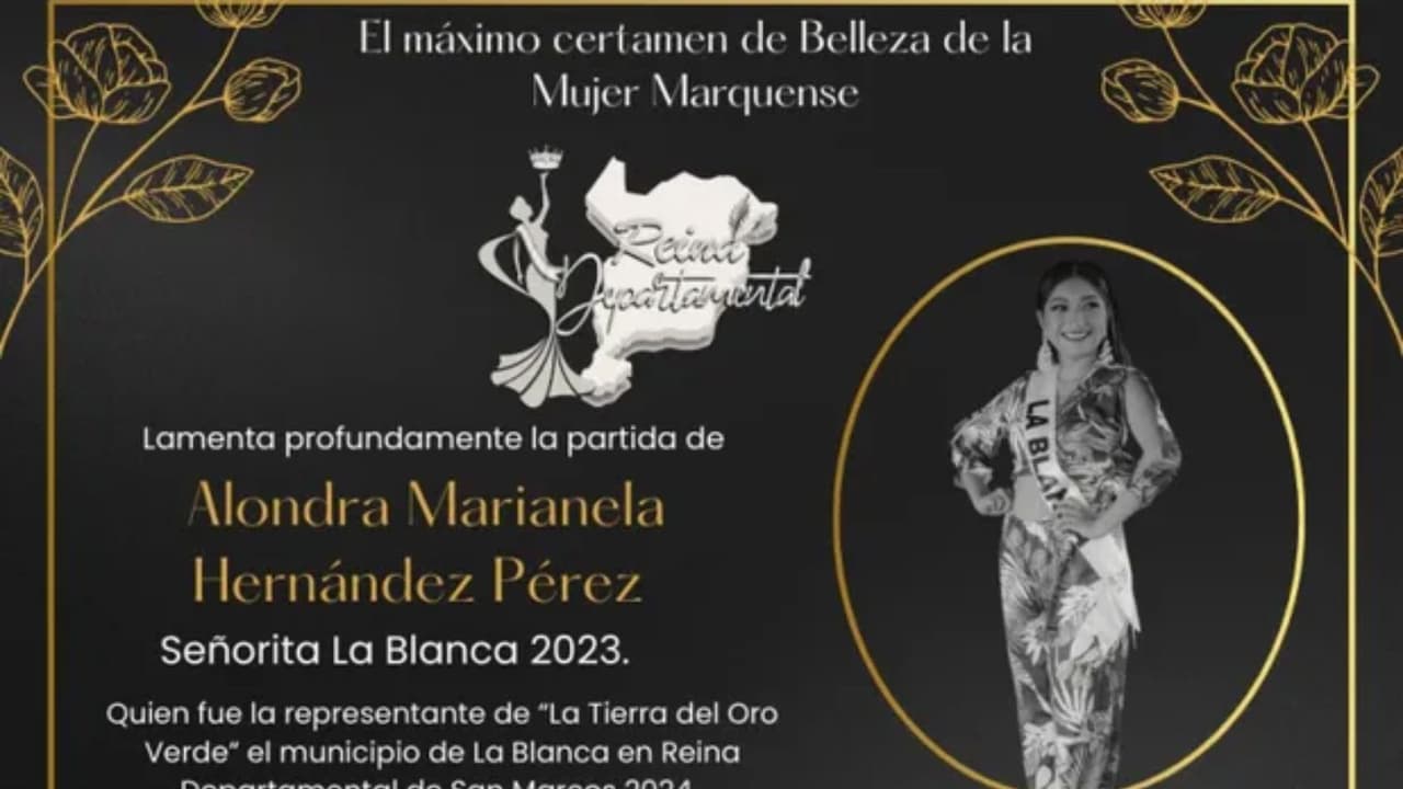 Confirman la muerte de Alondra Marianela Hernández Pérez.