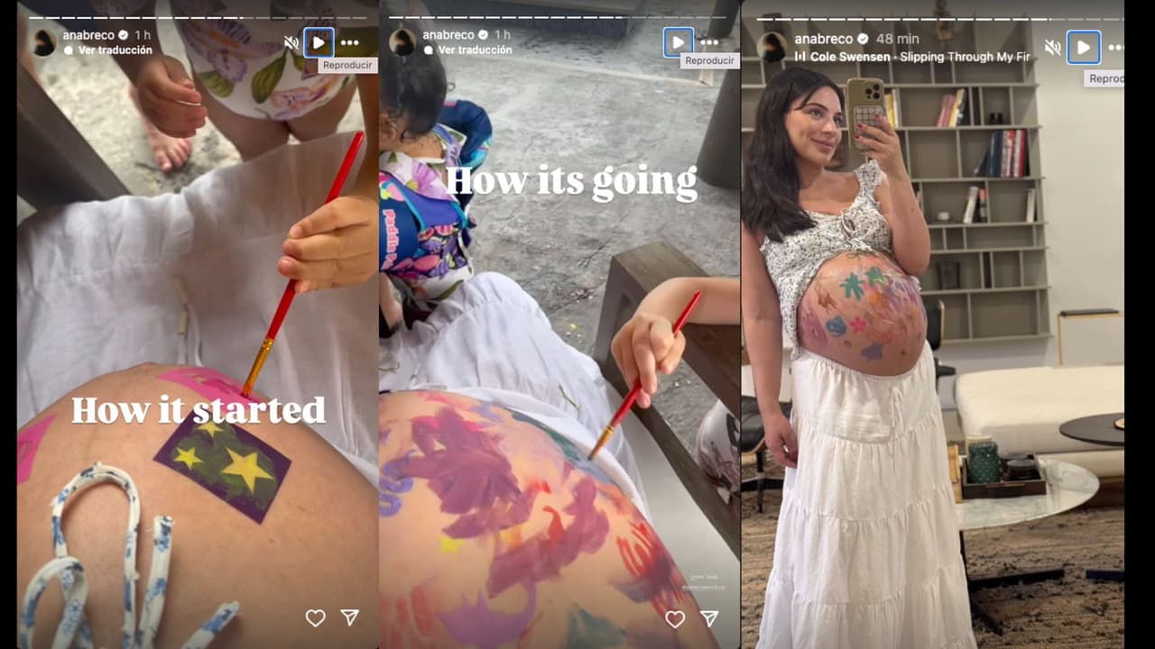 Ana Brenda Contreras se prepara para el nacimiento de su hija el próximo mes de mayo