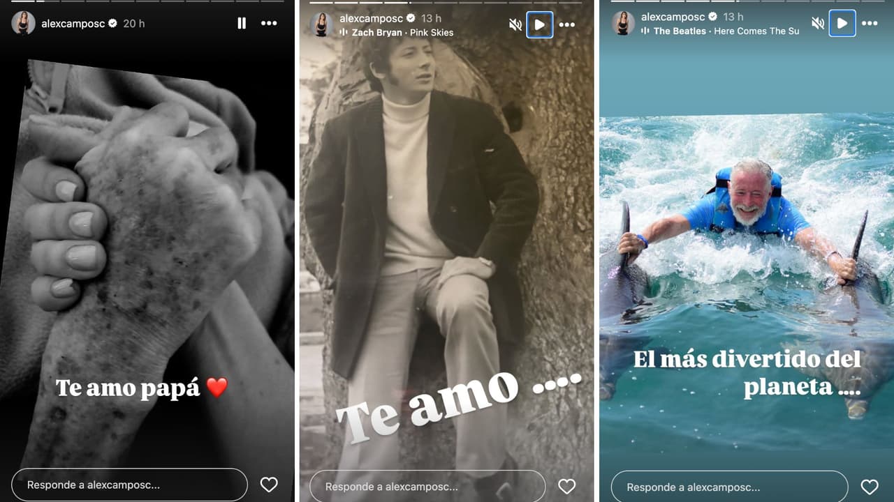 Hija de Arsenio Campos se despide del actor.