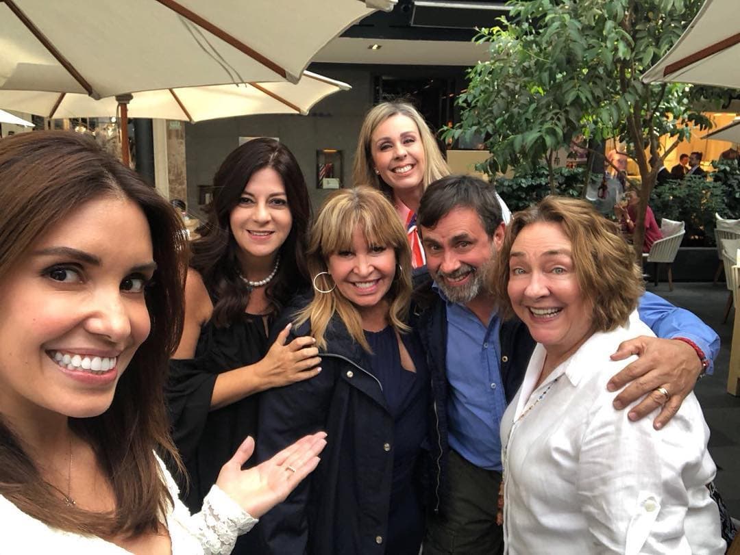 Atala Sarmiento se encontró con Magda Rodríguez