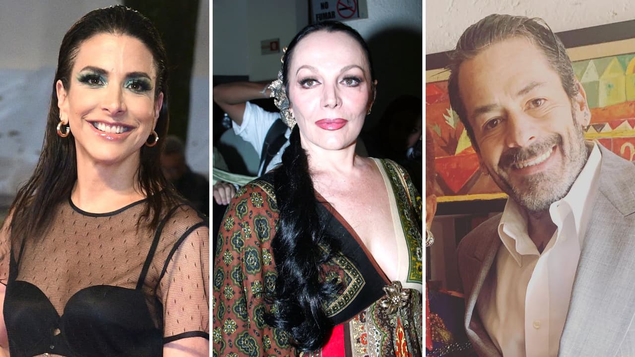 Verónica Toussaint, Sasha Montenegro, Pato Levy.