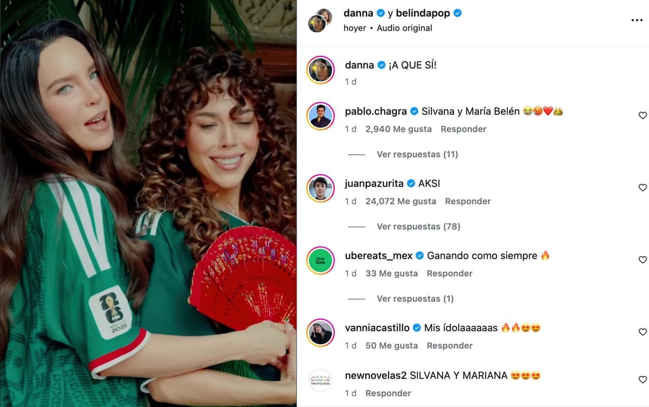 Belinda y Danna.