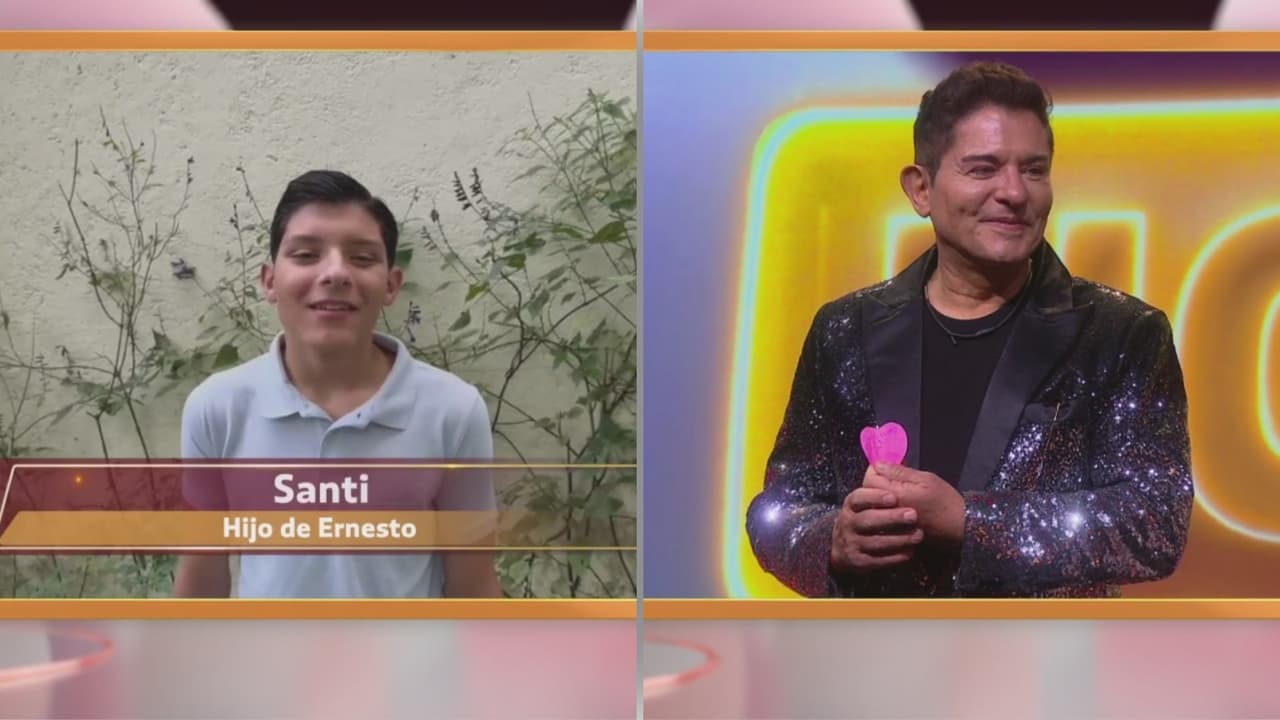 Ernesto Laguardia recibe emotivo mensaje de su hijo Santi en La Casa de los Famosos México 2026