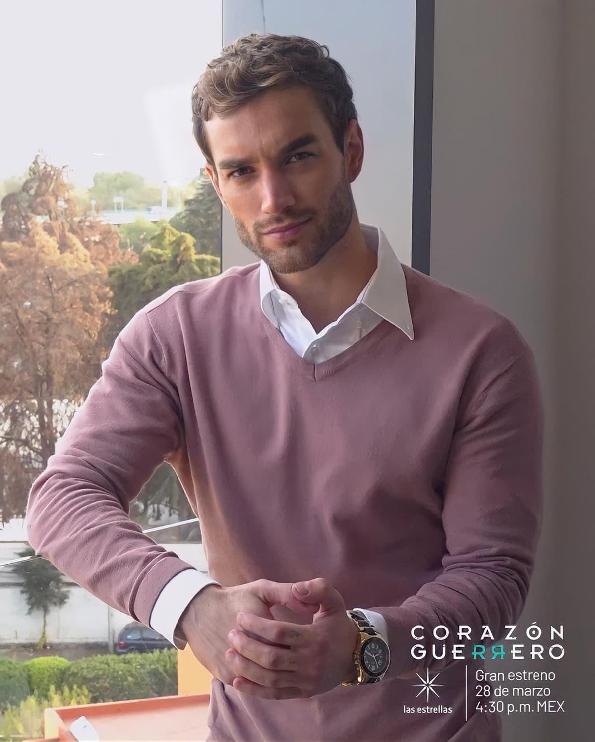 Luis Lauro debutó como actor en 'Corazón Guerrero'.