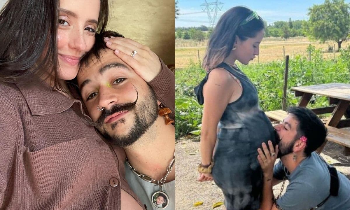 La futura mamá mostró cómo luce a días de dar a luz