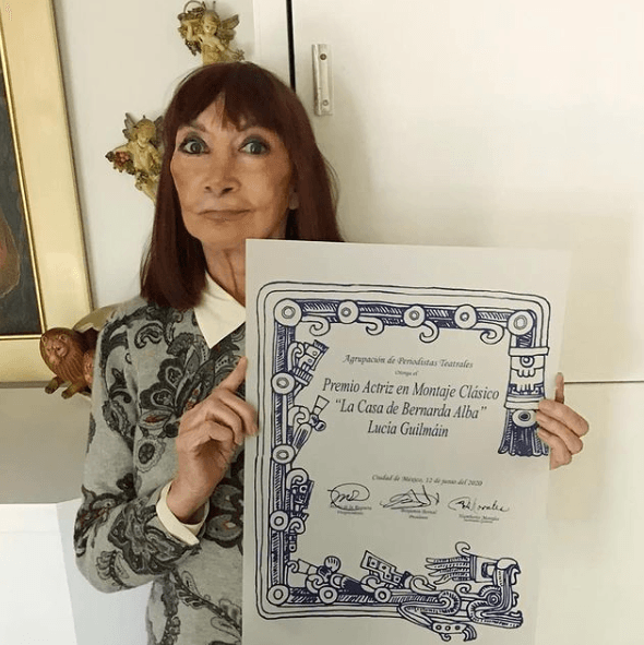 Su último trabajo fue en el teatro, lugar que la vio participar en varias puestas en escena, con "La casa de Bernarda Alba", entre 2019 y 2020. Precisamente, el año pasado recibió el premio ATP como 'Mejor Actriz' por su papel de 'Bernarda', la protagonista.