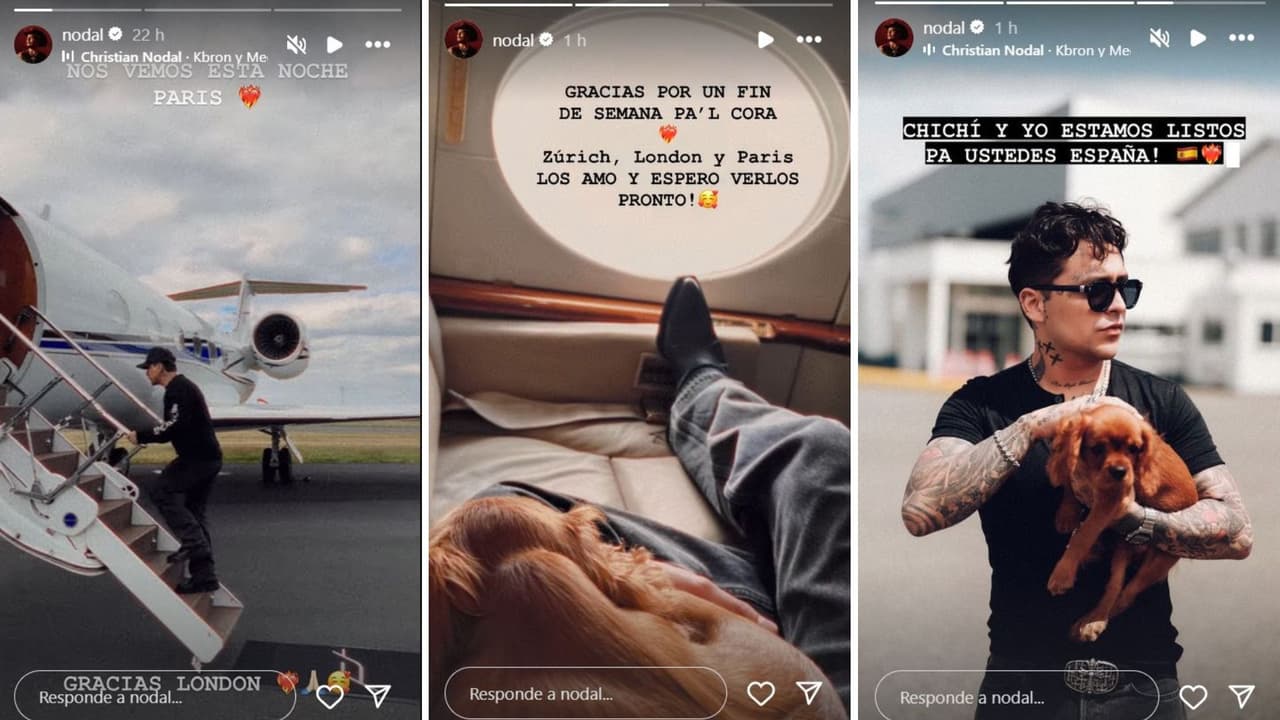 Nodal se deja ver sin Ángela Aguilar.