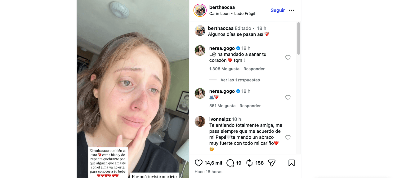 Hermana de Octavio Ocaña publica video en pleno embarazo y revela el motivo: “Ya no está”