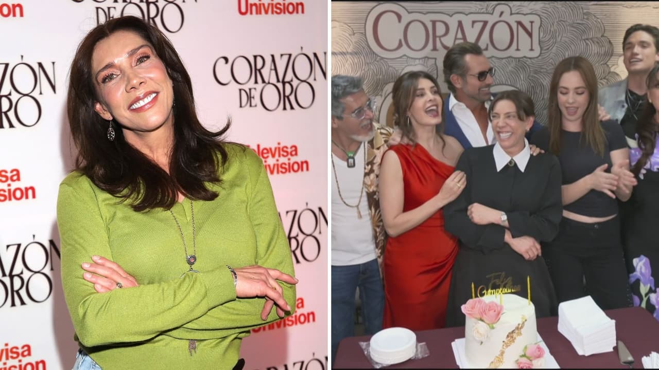 Cynthia Klitbo celebra su cumpleaños junto a elenco de ‘Corazón de oro’ y revela si tiene nuevo galán