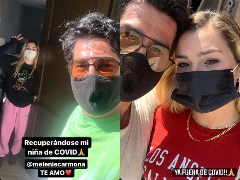 Arturo Carmona revela que su hija Melenie se contagió de Covid-19