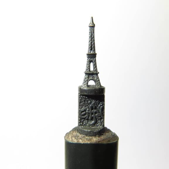 “Esculpir en grafito es una manera perfecta para relajarse. Apreciar el arte en lápices me ayuda a descansar de un duro día”, comentó el taiwanés en una publicación de Instagram.