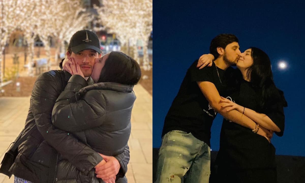 La pareja recibió miles de halagos por las imágenes en Instagram