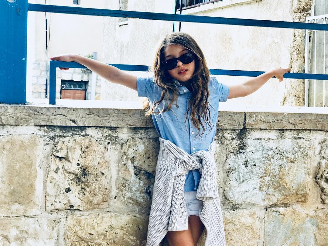 La pequeña tiene su propia cuenta en Instagram