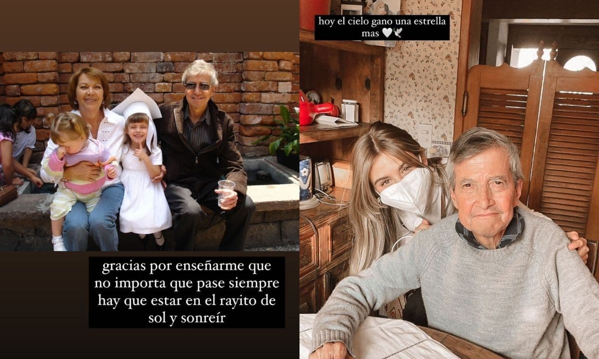 La actriz le dijo adiós a su ser queido con entrañables fotos