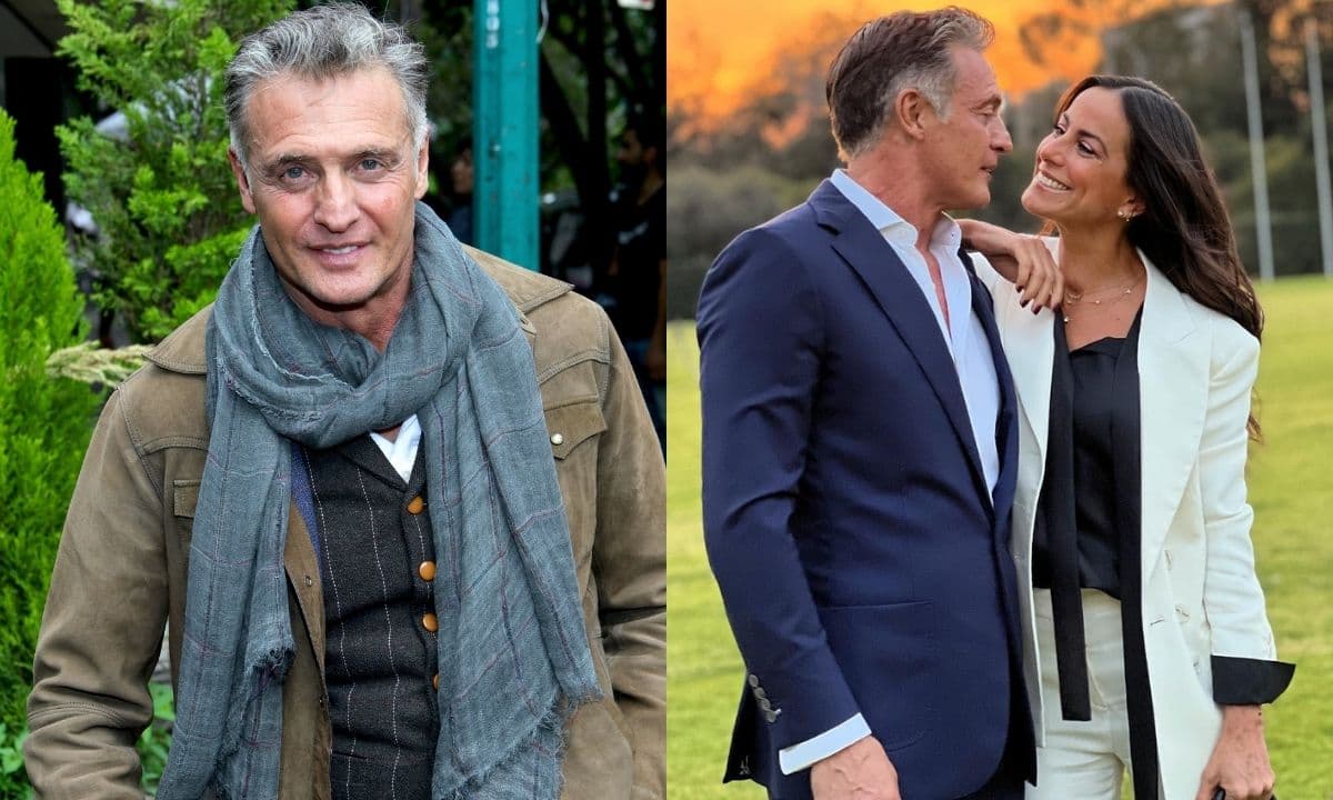 Juan Soler posa así con su famosa novia; sin imaginar reacción de la conductora