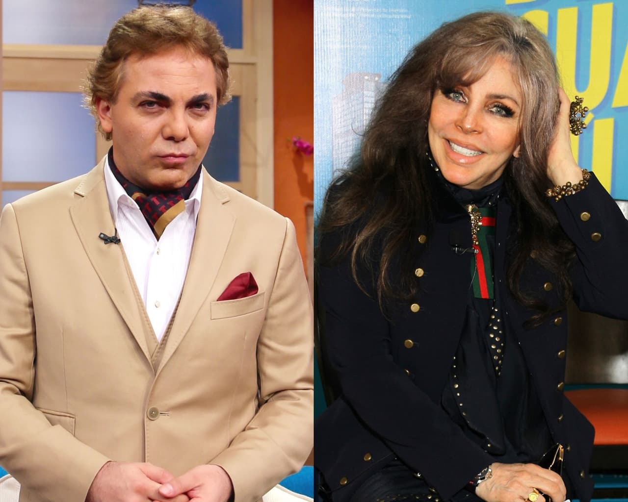Cristian Castro defiende a Verónica Castro de críticas a sus canas