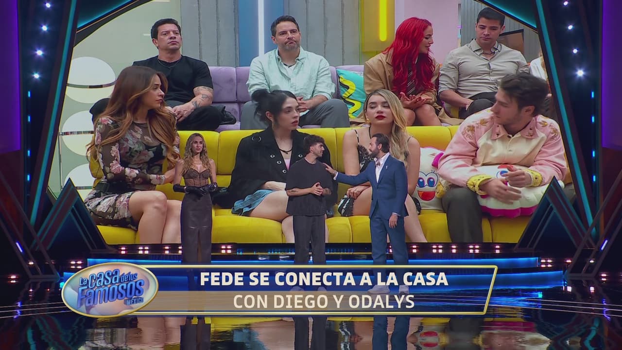 Fede Vigevani confiesa a los habitantes que era infiltrado en La Casa de Los Famosos México y quedan impactados