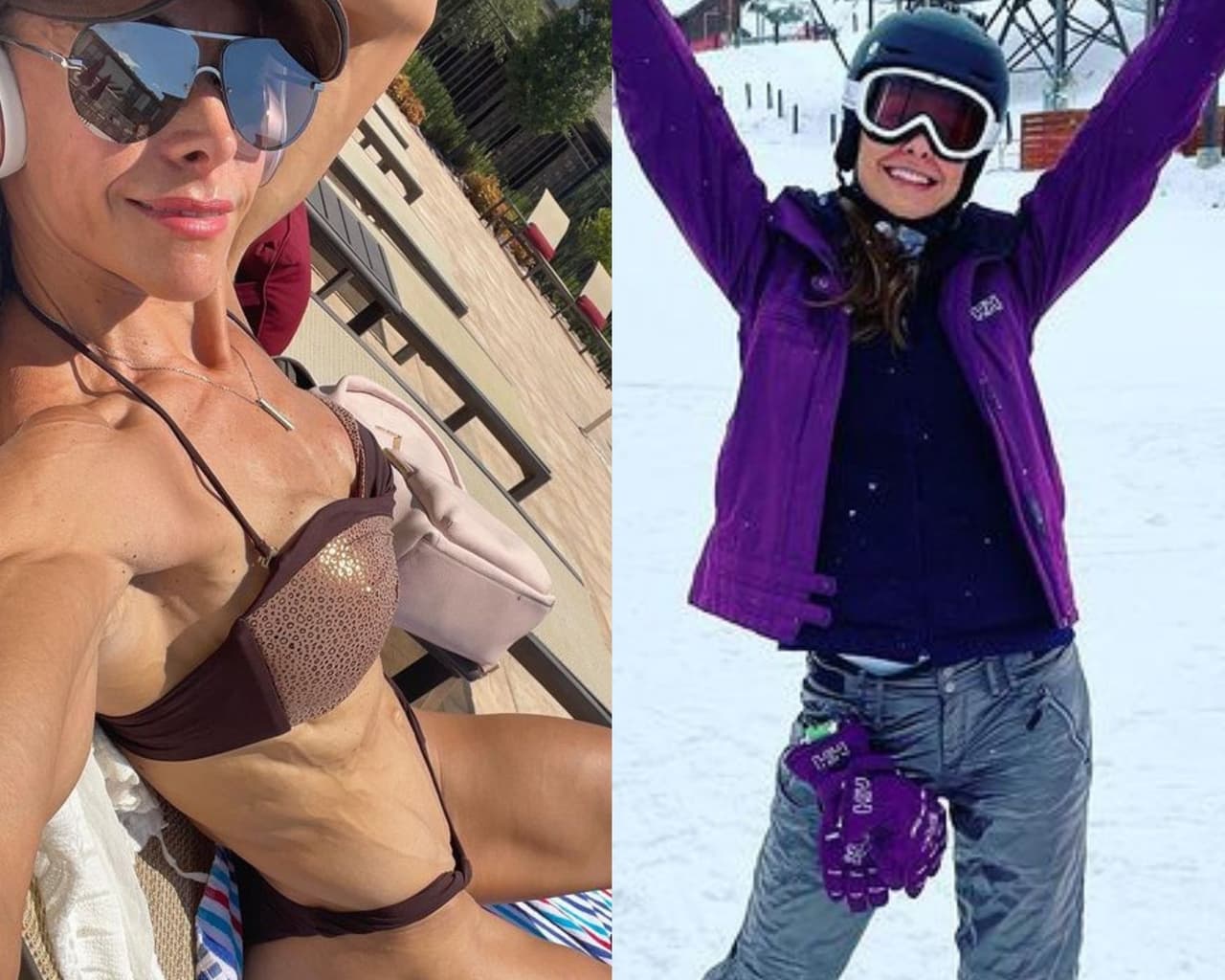 Las famosas han presumido en redes detalles de sus vacaciones.