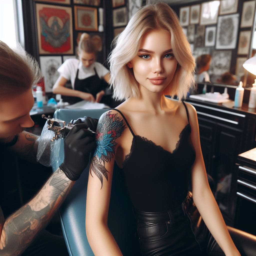 Joven se tatuó su rostro en el brazo y así reaccionaron en redes