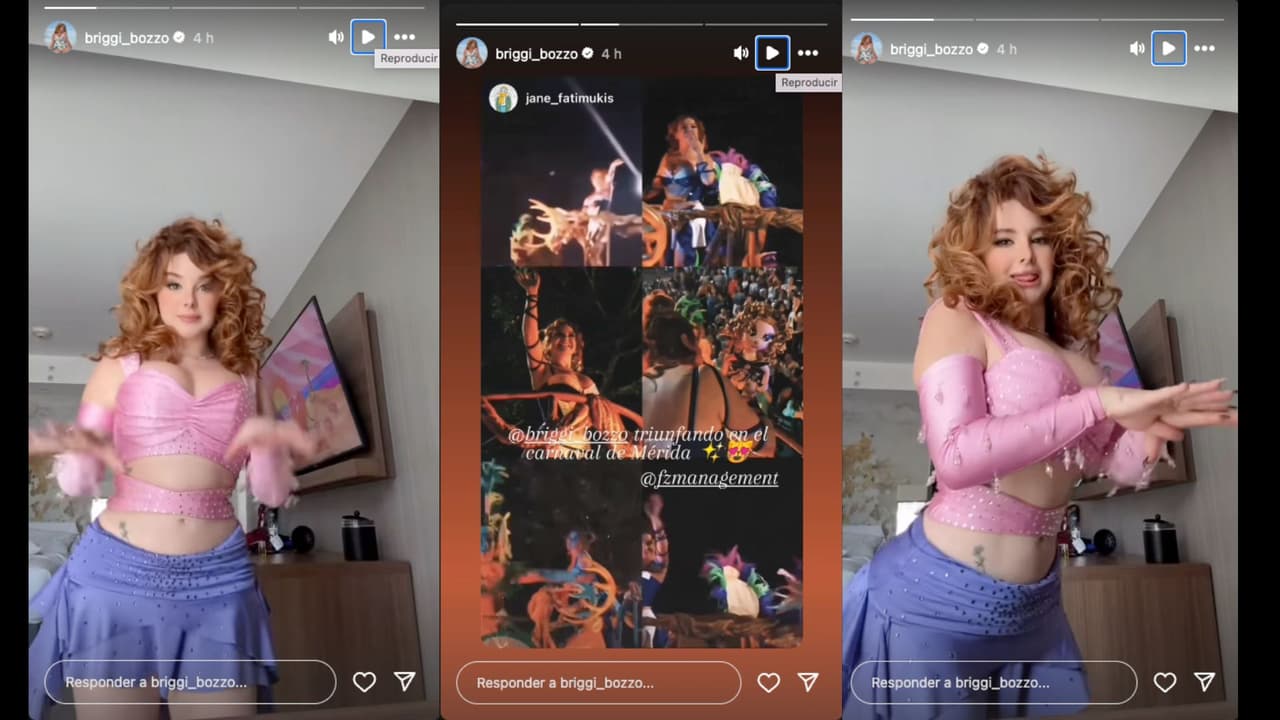 Briggitte Bozzo asistió a su primer evento tras someterse a una cirugía estética