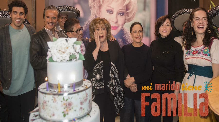 dona silvia pinal celebro su cumpleanos