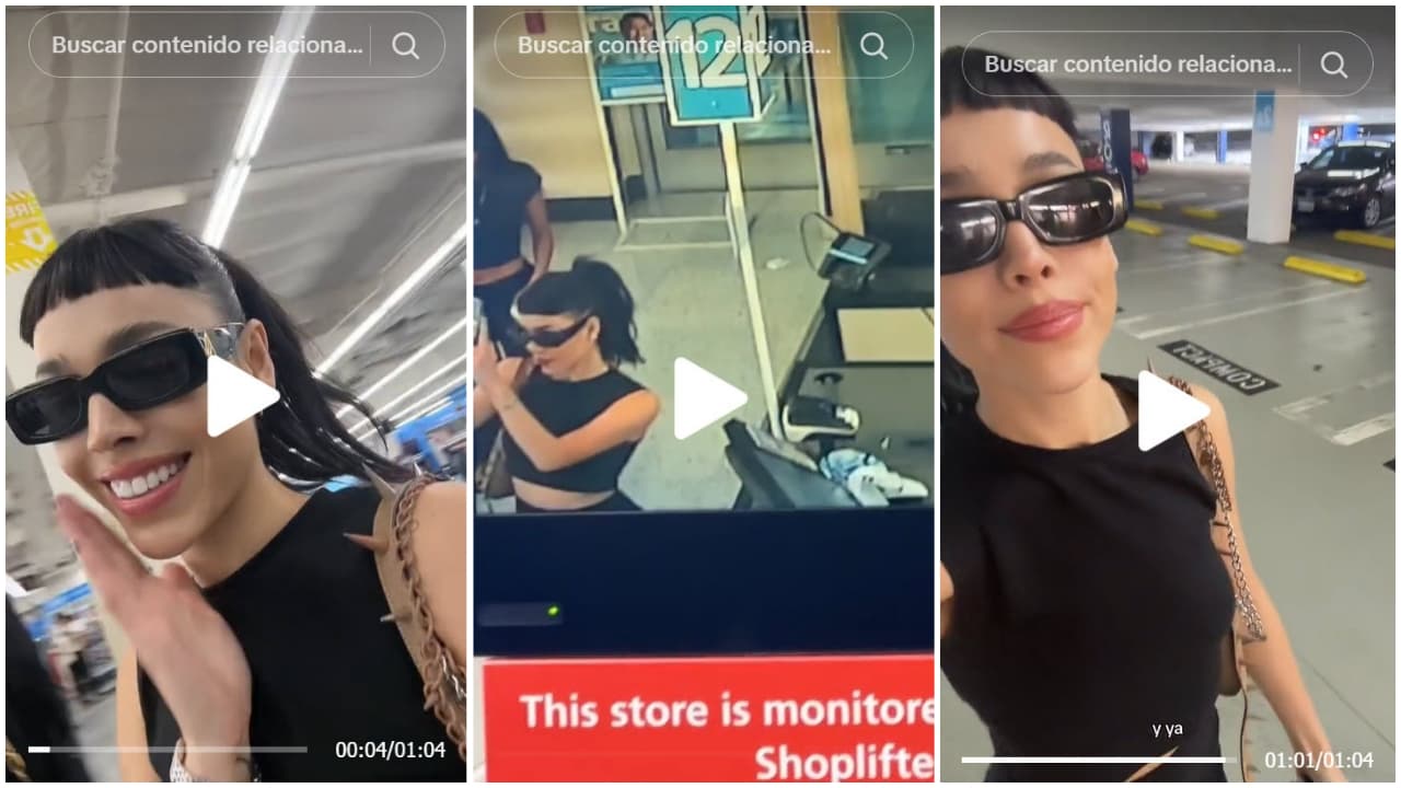 Danna Paola va a la tienda Ross en Los Ángeles