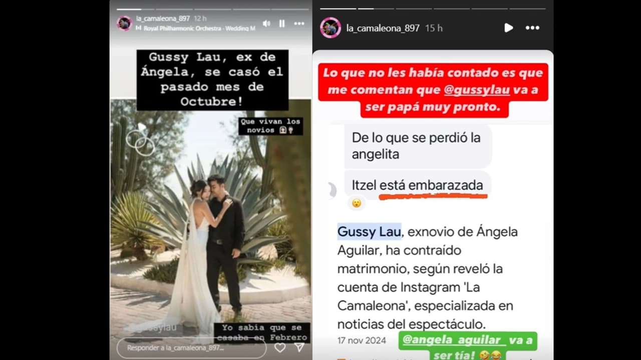 Gussy Lau se habría casado en octubre pasado, según confirmó un creador de contenido