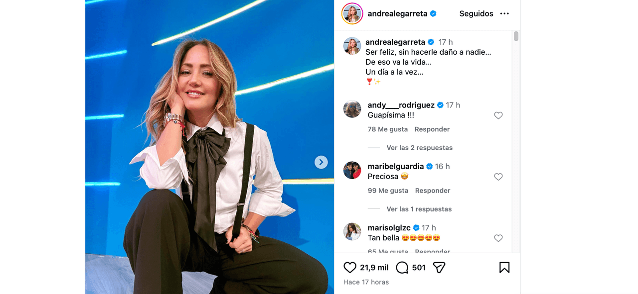 Andrea Legarreta se harta de las críticas a su noviazgo con integrante de Hoy: calla a detractores con tajante mensaje