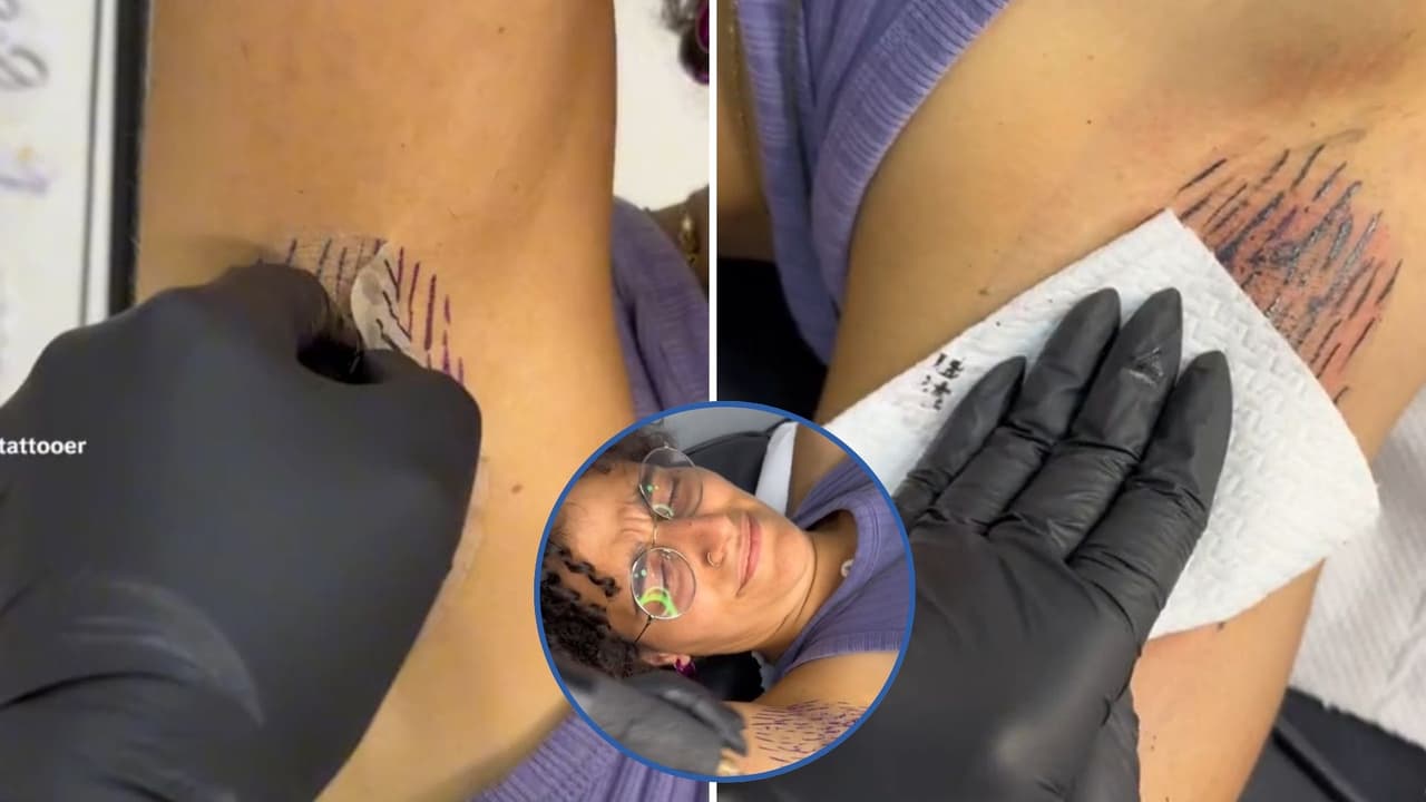 ¿El peor tatuaje del mundo? Internautas se horrorizan al ver el diseño de una mujer: así luce