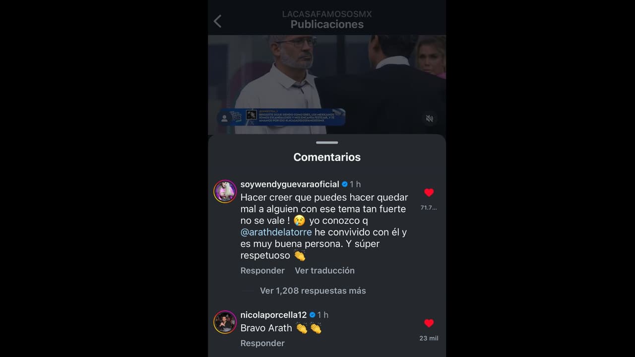 Wendy Guevara compartió su opinión sobre el comentario de Ricardo Peralta en 'La Casa de los Famosos México'