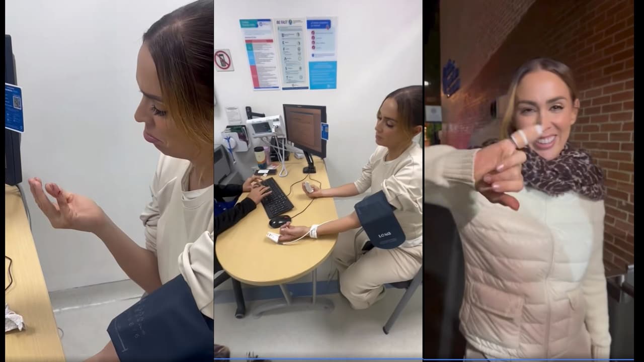 Jacky Bracamontes comparte en FB cómo terminó de urgencia en el hospital