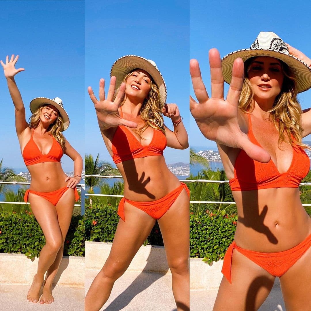 Andrea Legarreta se fue el fin de semana con su familia a las playas de Ixtapa Zihuatanejo y aprovechó el buen clima para mostrarse, como pocas veces, en bikini, dejando sin palabras tanto a famosos como a sus miles de seguidores.