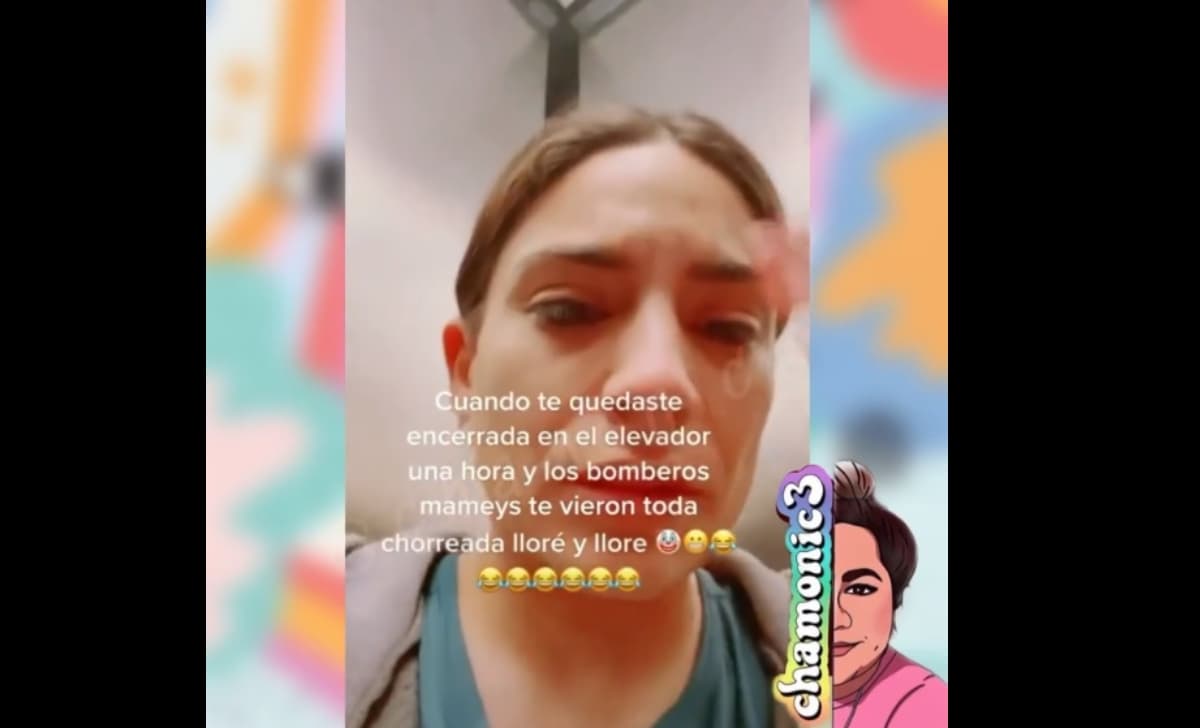 La actriz mostró la situación en redes sociales