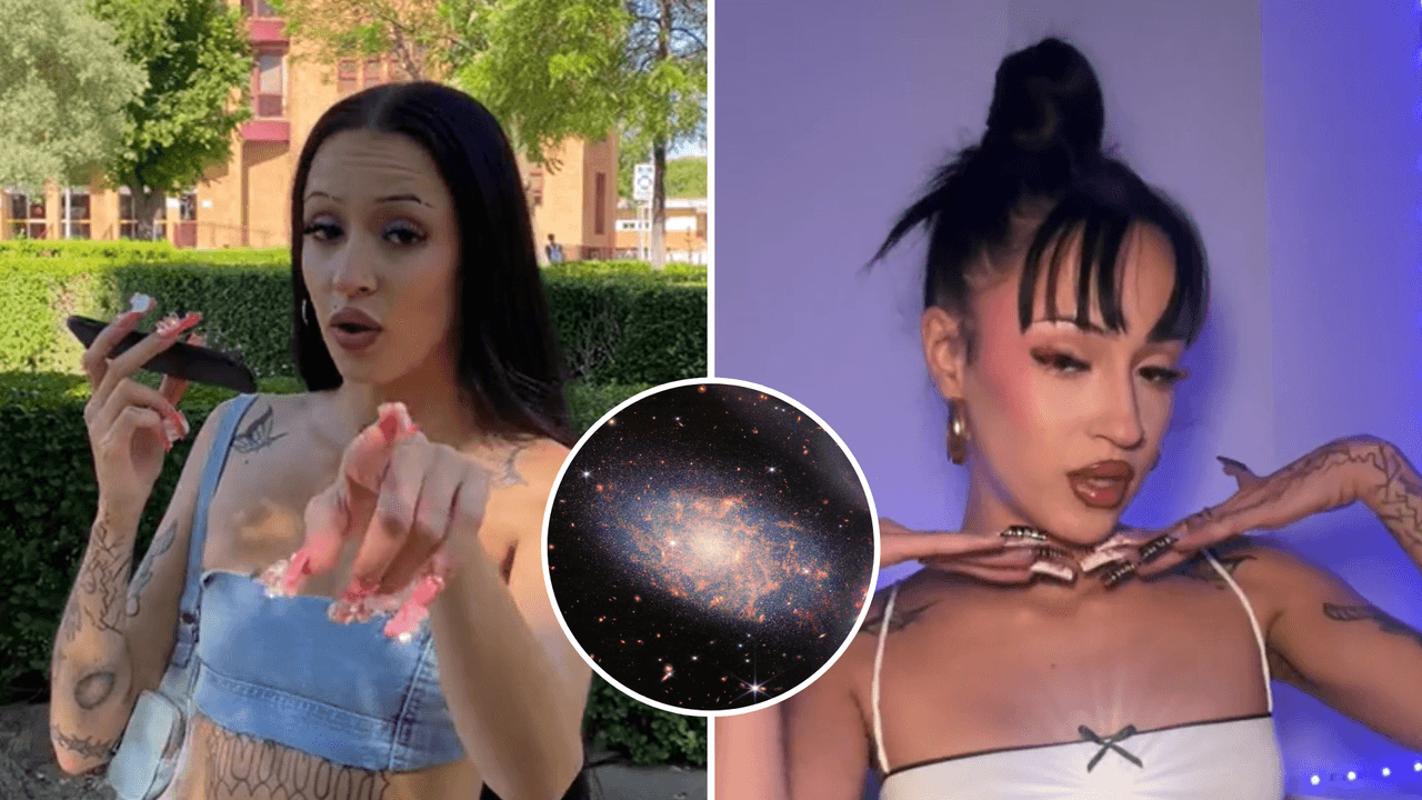 Estudiante enseña física en TikTok y encanta por romper estándares: “Aprendo más con ella”