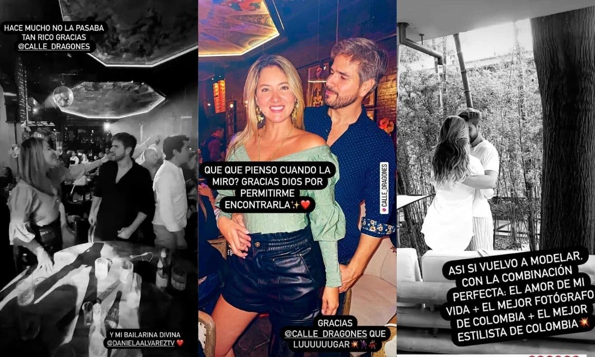 El actor sorprendió con románticas fotos en Instagram