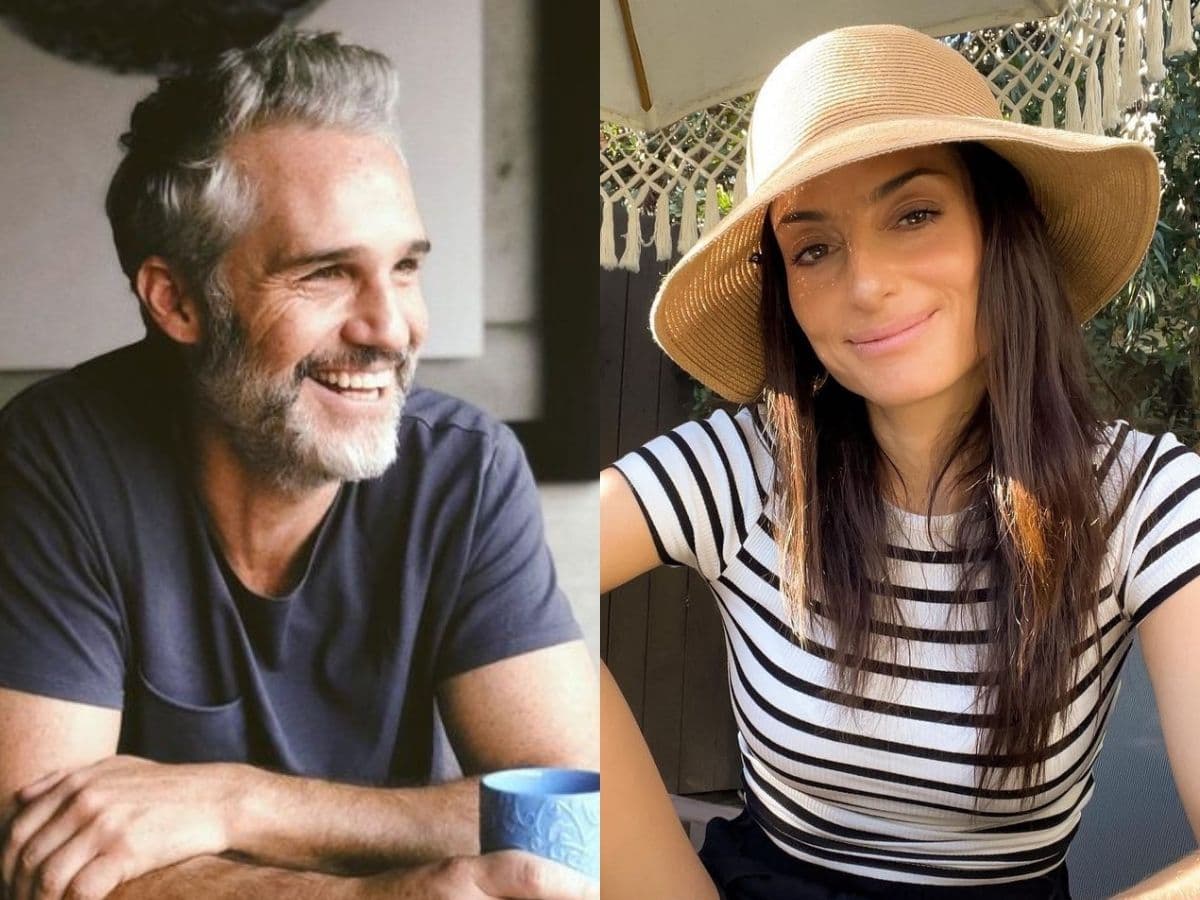 El actor se reencontró con varios de sus amigos en la boda de su amiga, Marimar.