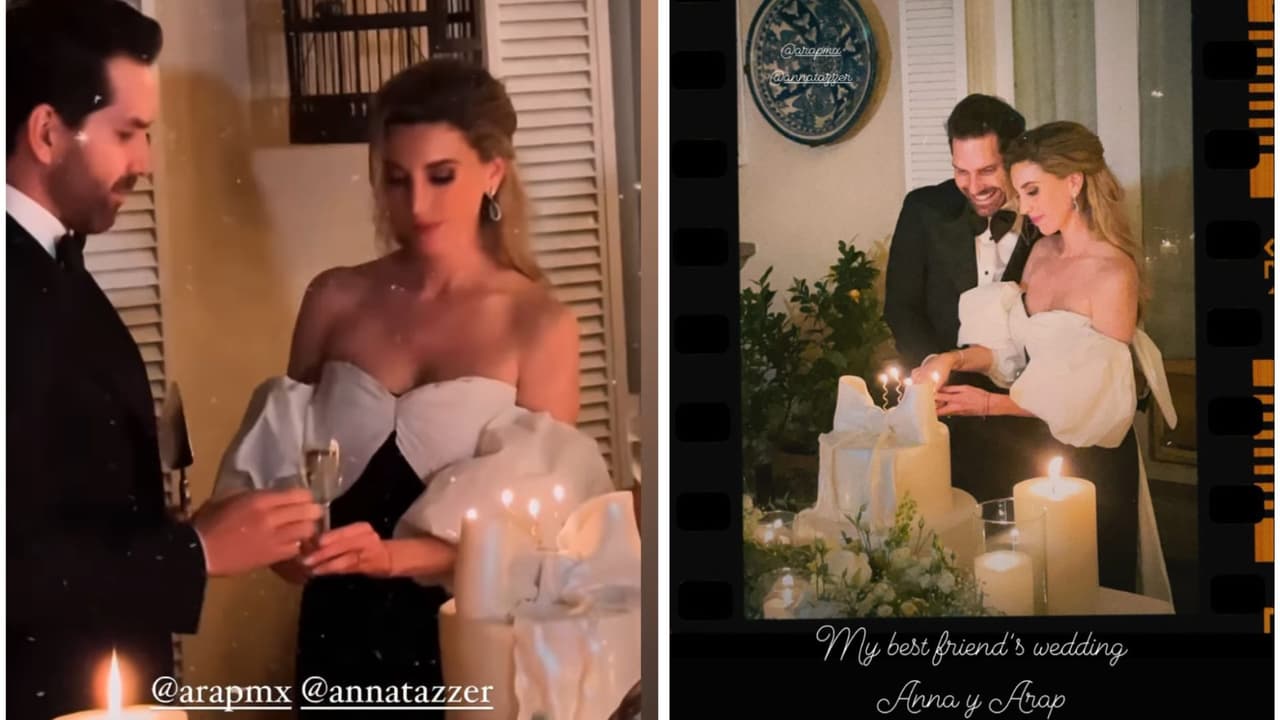 Arap Bethke y Anna Tazzer celebraron su boda en la Ciudad de México