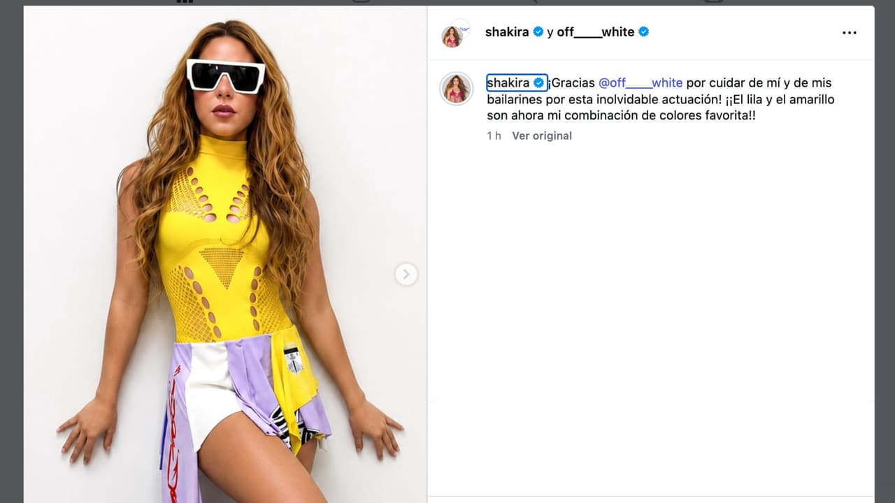 Shakira publica nuevas fotos tras la inauguración del Mundial 2026.