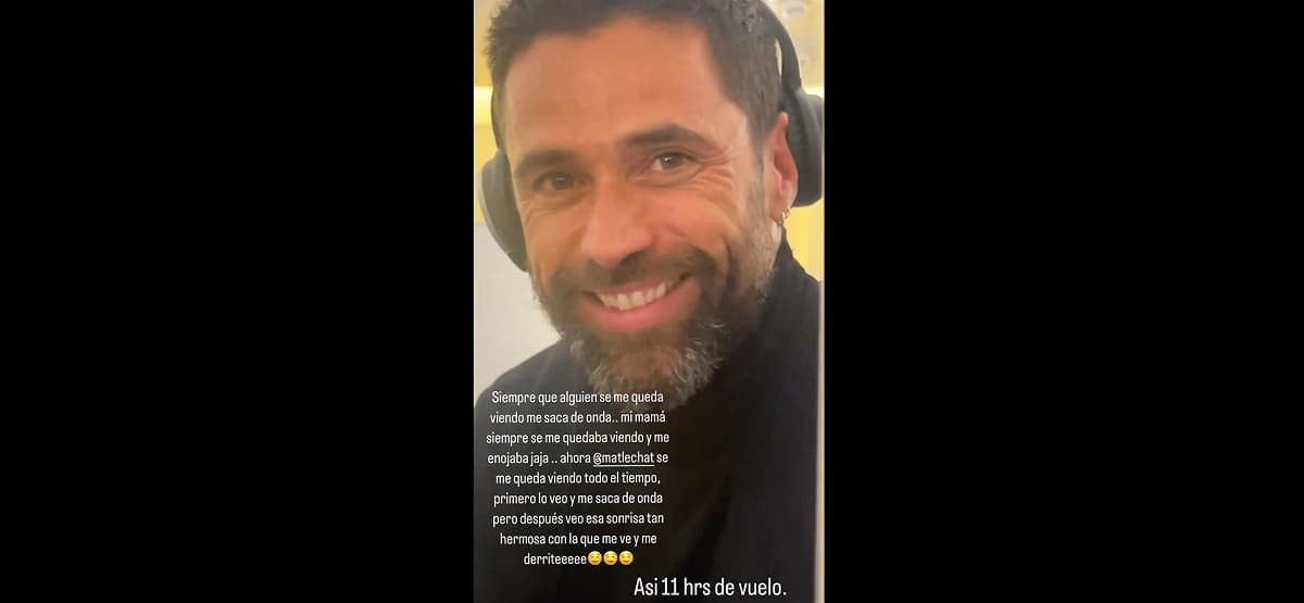 La actriz destacó lo enamorada que está del protagonista de 'Cabo'
